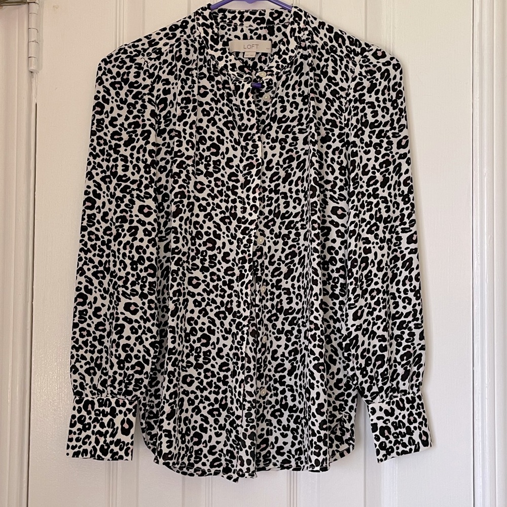 Leopard blouse